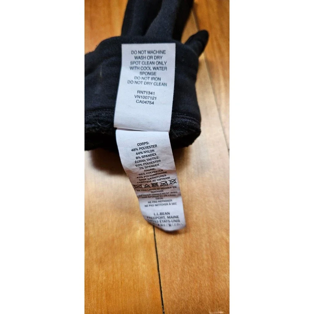 LL Bean Women's Primaloft Therma-Stretch Fleece Gloves - Small